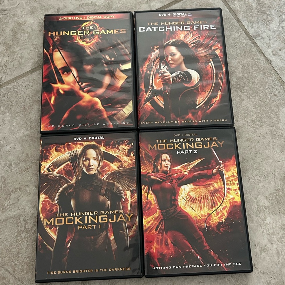 Hunger Games DVDs